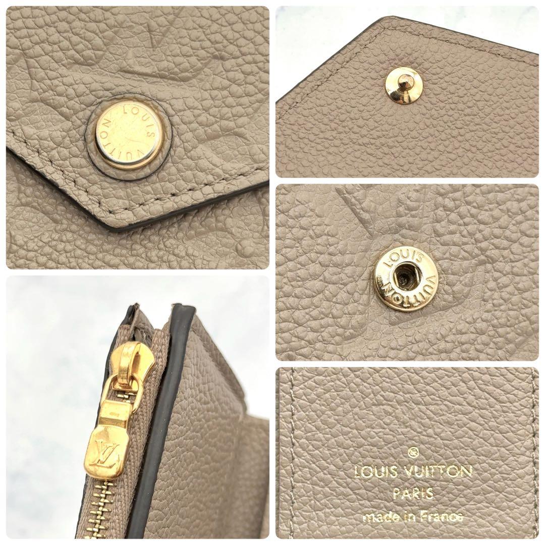 【最高級美品】ルイヴィトン モノグラム アンプラント ゾエ ベージュ ガレ