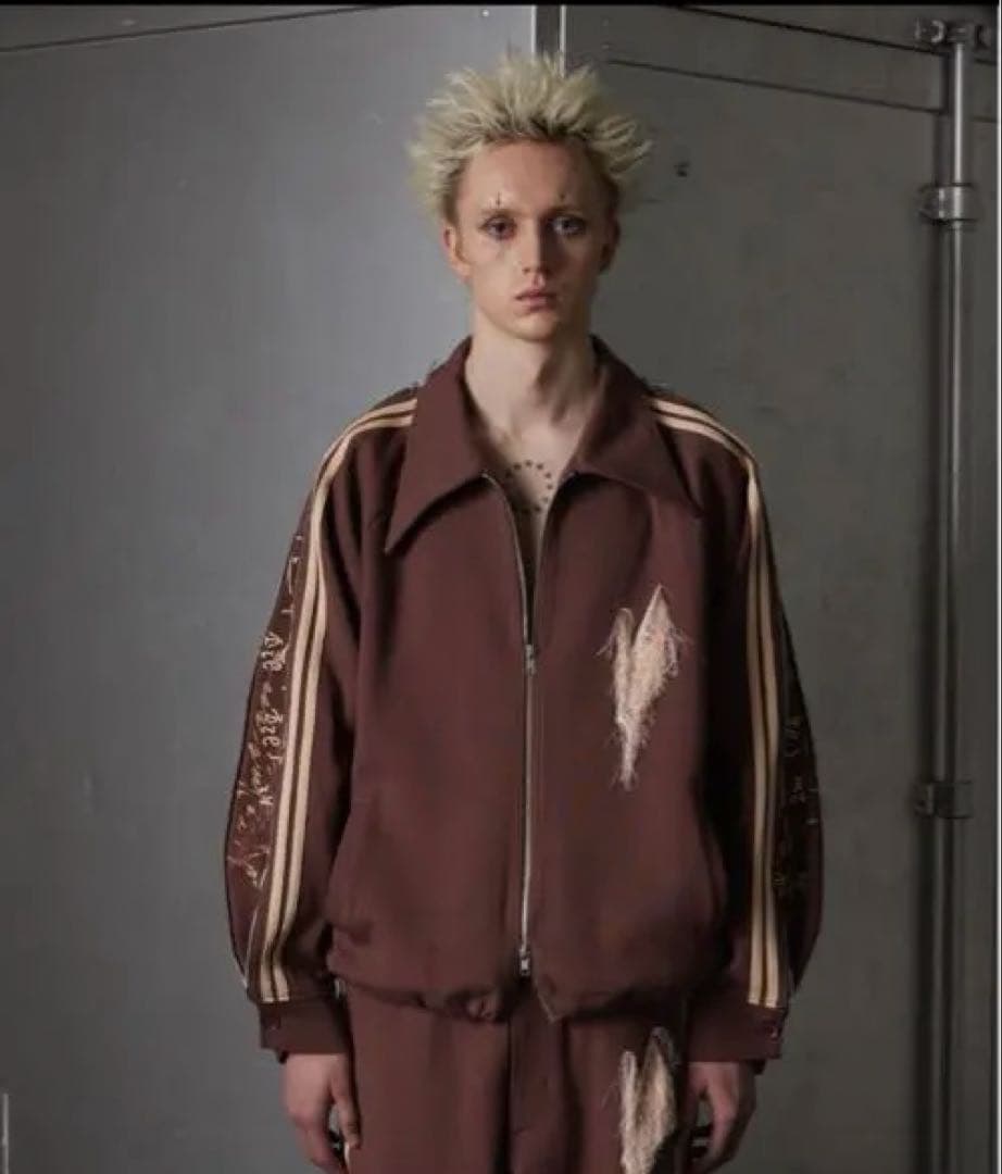 grancy ジップデザインシュレディンガートラックジャケット S