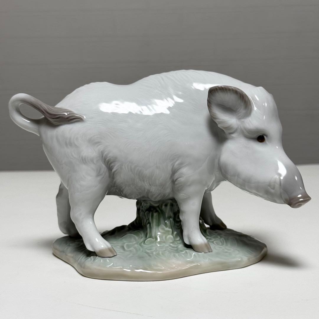 【美品】LLADRO 8054 リヤドロ 亥 イノシシ 猪 十二支コレクション