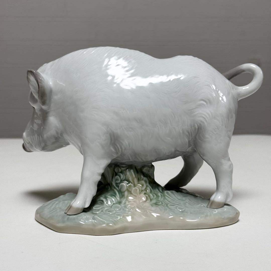 【美品】LLADRO 8054 リヤドロ 亥 イノシシ 猪 十二支コレクション