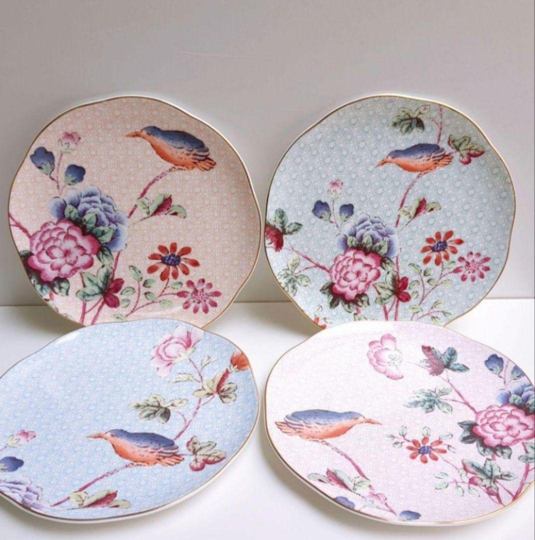 ✩1/31限定価格✩ウェッジウッド　ハーレクイン　カッコー　プレート４枚