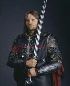 ナシル聖剣経文版『ロード・オブ・ザ・リング』ナシル聖剣 古兵器 武具　刀装具