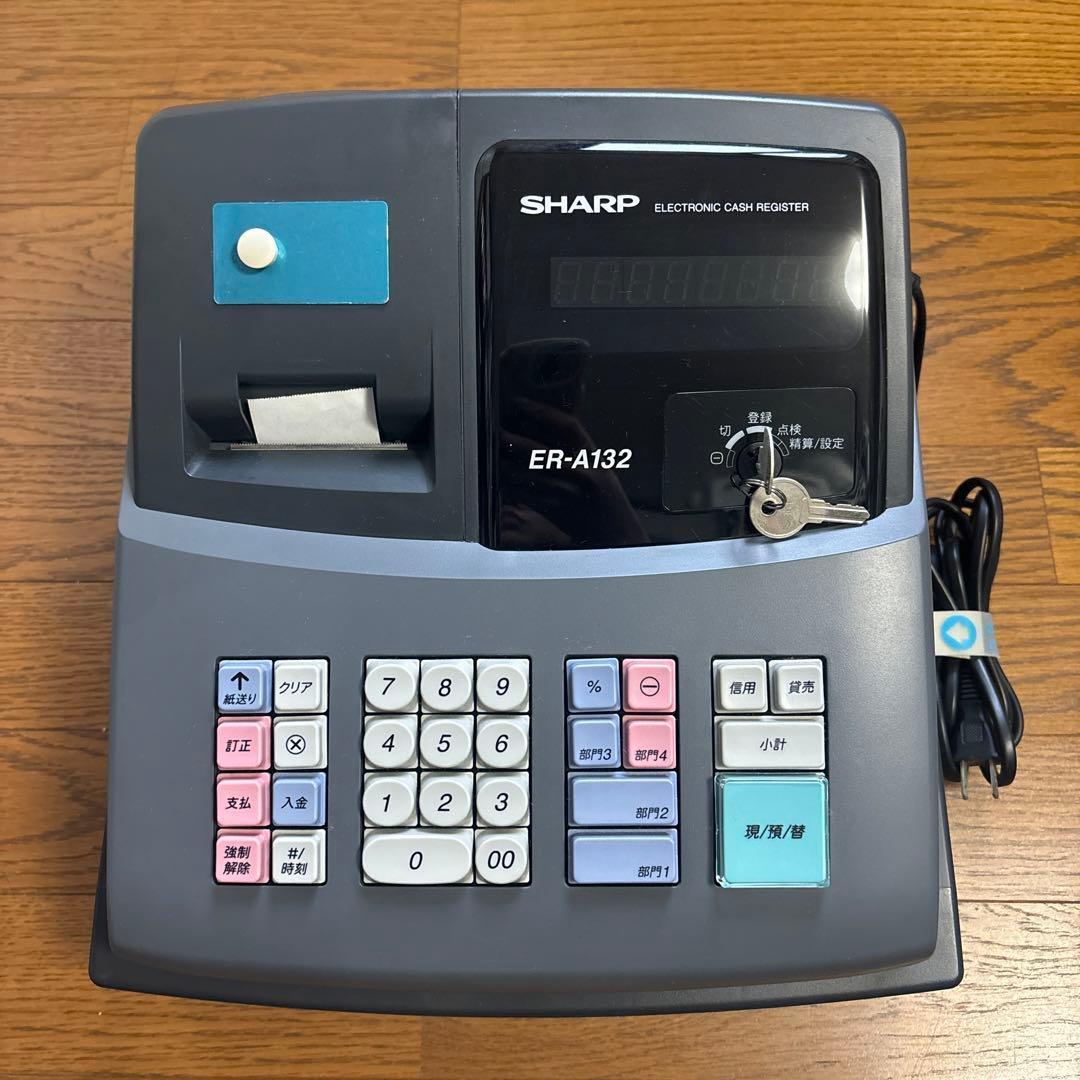 SHARP レジスター　ER-A132