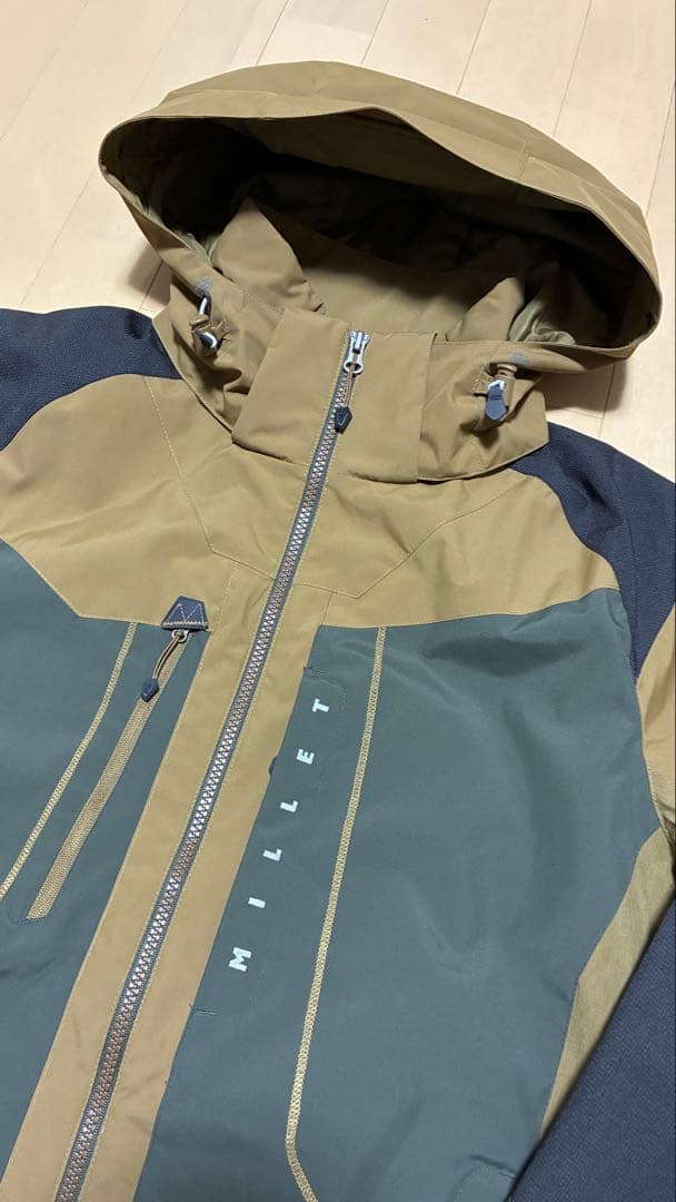 美品　ミレー　マウンテンパーカー Millet ブラウン