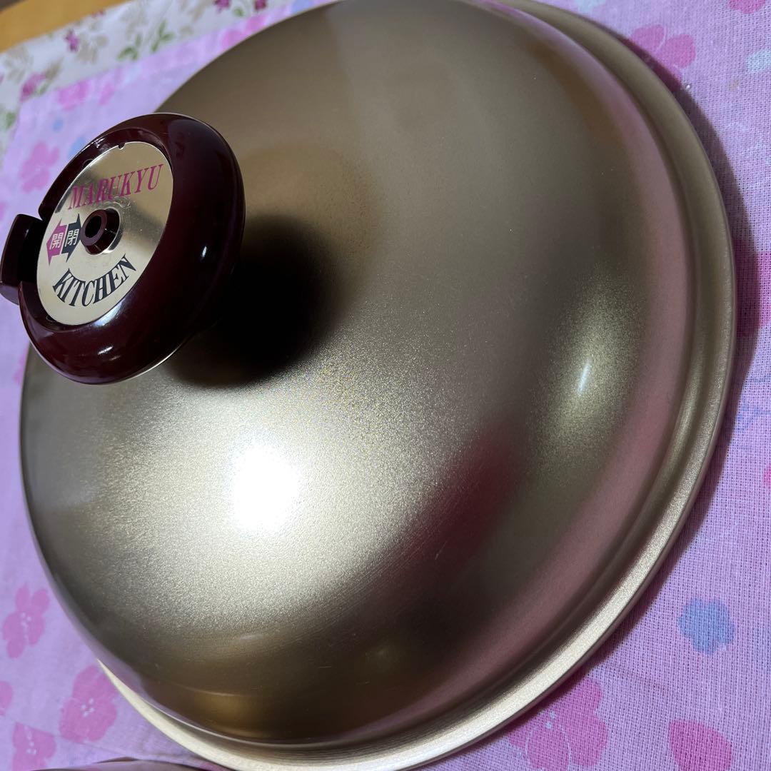 マル球産業　ニューゴールド炊飯両手鍋！！