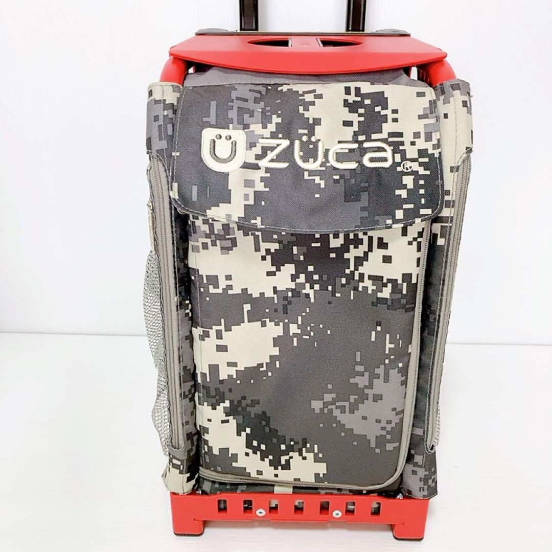 【極美品】ZUCA（ズーカ）スポーツキャリーバッグ　迷彩　カモ　希少色