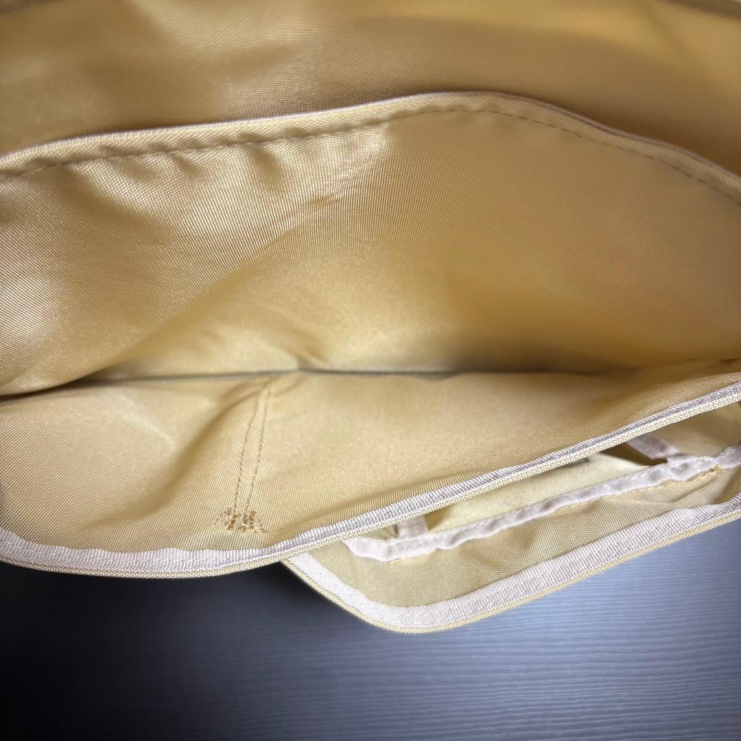 【美品】familiar マザーズバック ネイビー 赤チェック　インナーバック