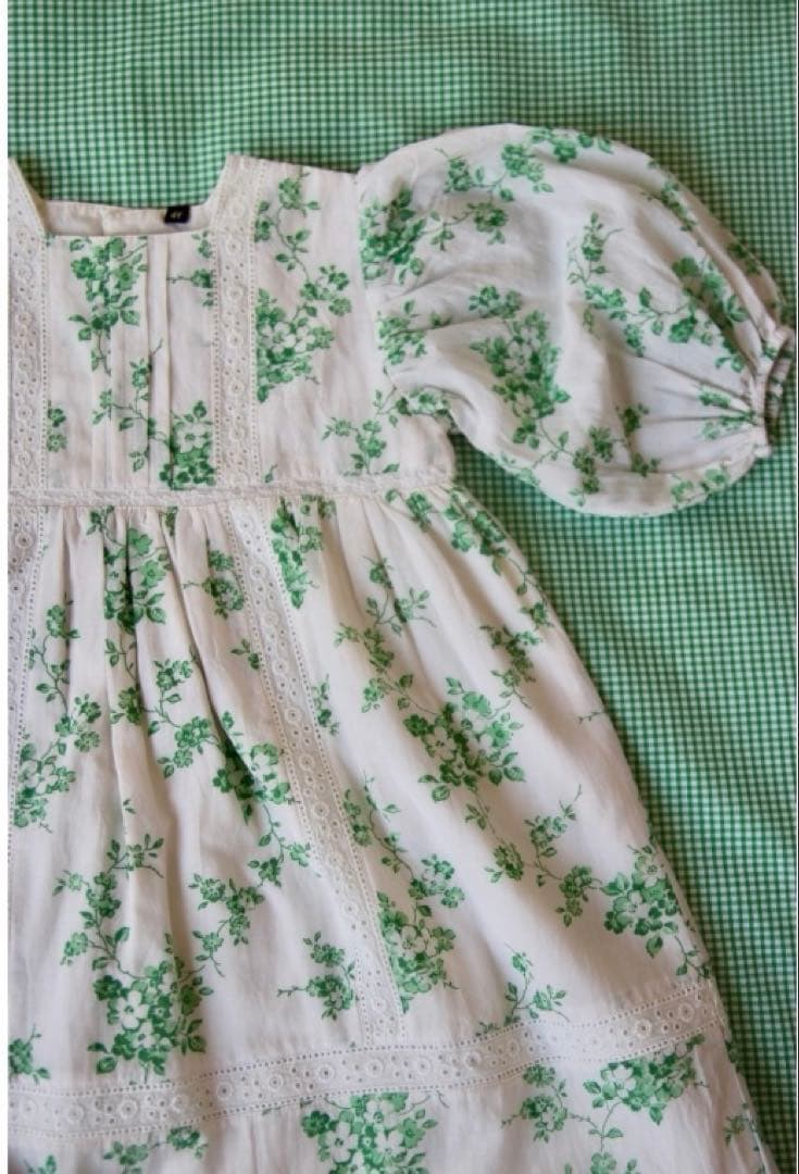 bonjour diary フラワー柄 ワンピース 6y