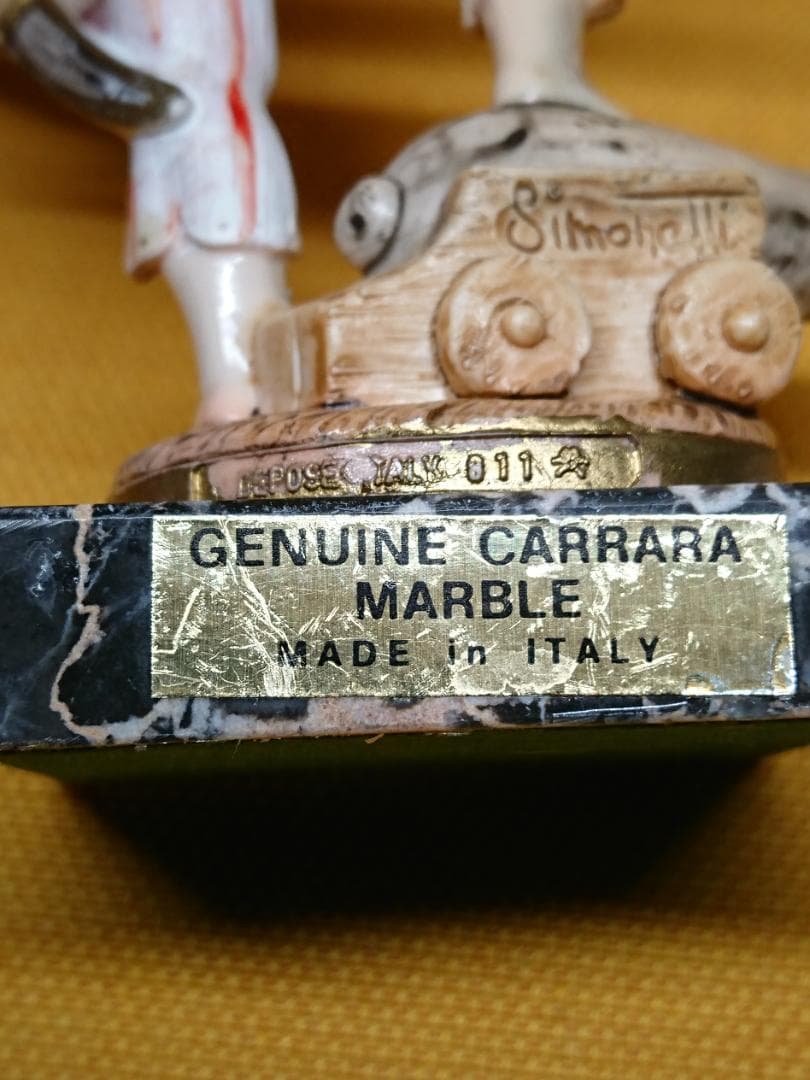 【美品】人形　イタリア　オブジェ　置物　インテリア　工芸品　美術品　A1578
