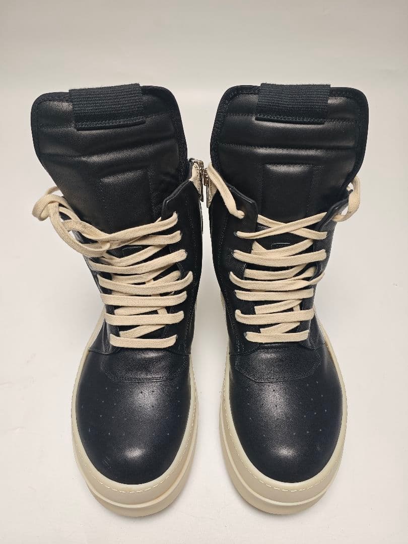 R*y様 Rick Owens ハイカットスニーカー ブラック/ホワイト