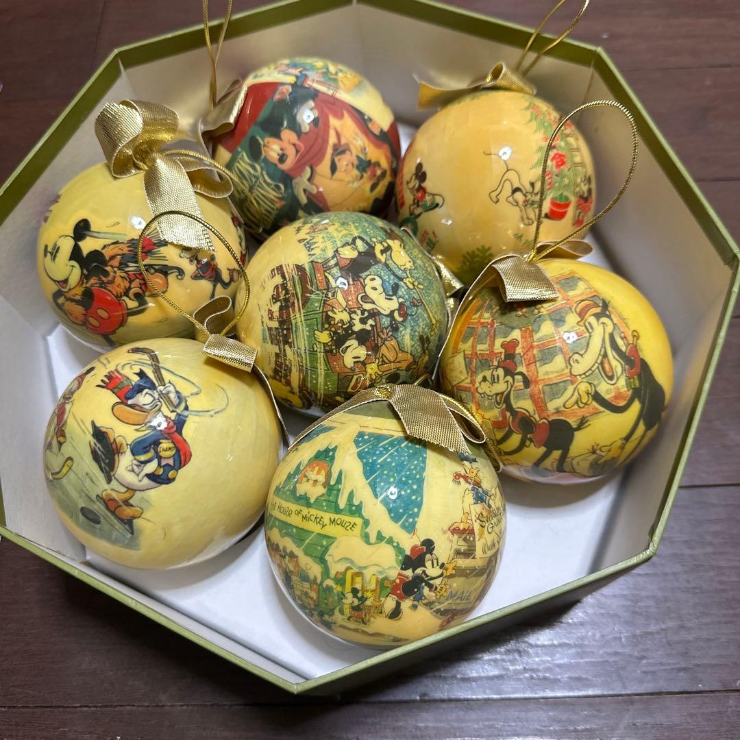 ディズニークリスマスオーナメント 7個セット