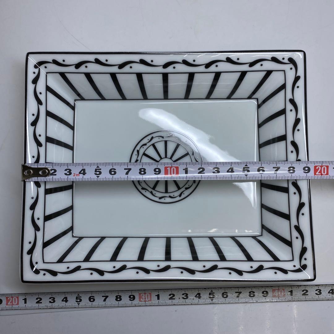 クリスチャン ディオール ムッシュ スクウェアトレイ 東キ7-1213☆1F