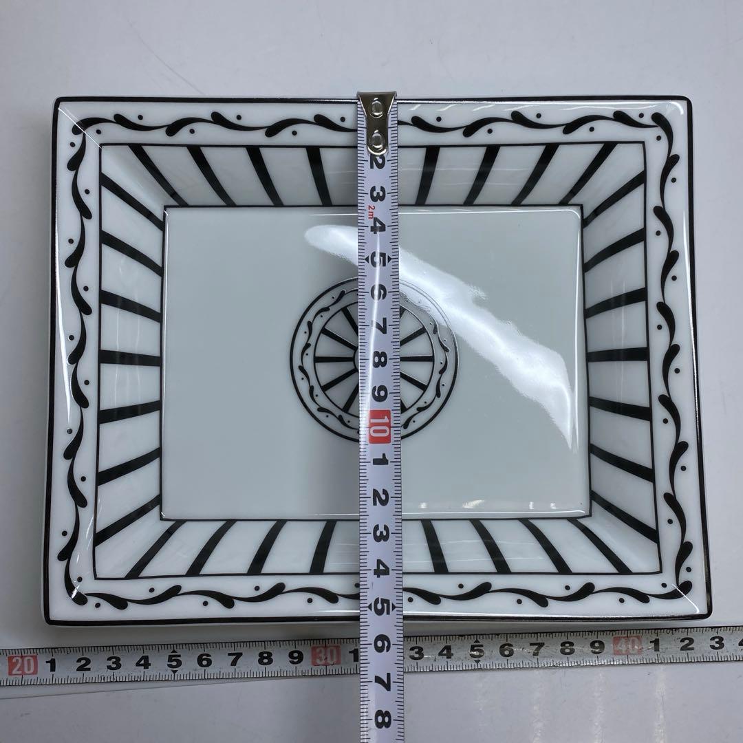 クリスチャン ディオール ムッシュ スクウェアトレイ 東キ7-1213☆1F