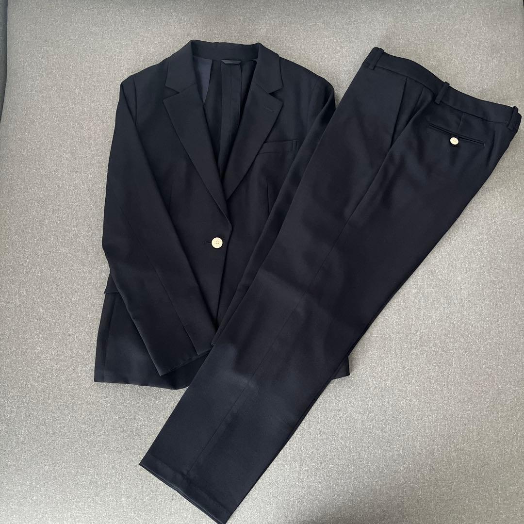 洋服の青山 パンツスーツ シングルボタン