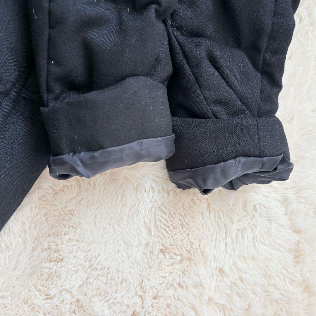 高級✨マッキントッシュフィロソフィー ベルト付きダウンコート フード　38