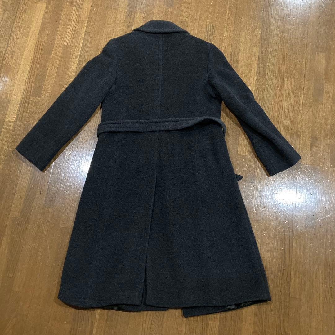 MAX&co ダークグレー ロングコート