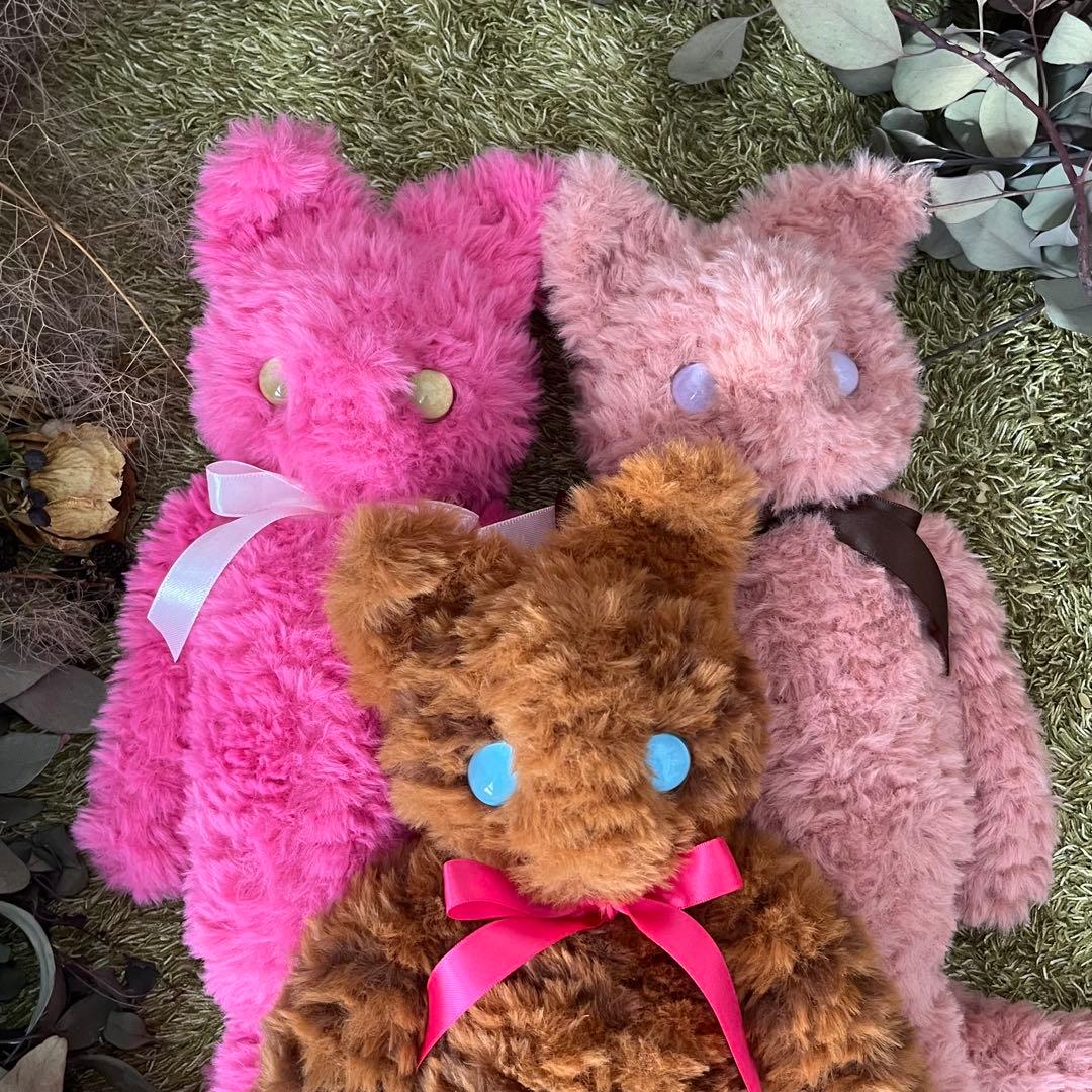 【sample】　あみぐるみ　オーダーメイド　ぬいぐるみ　アートドール　猫