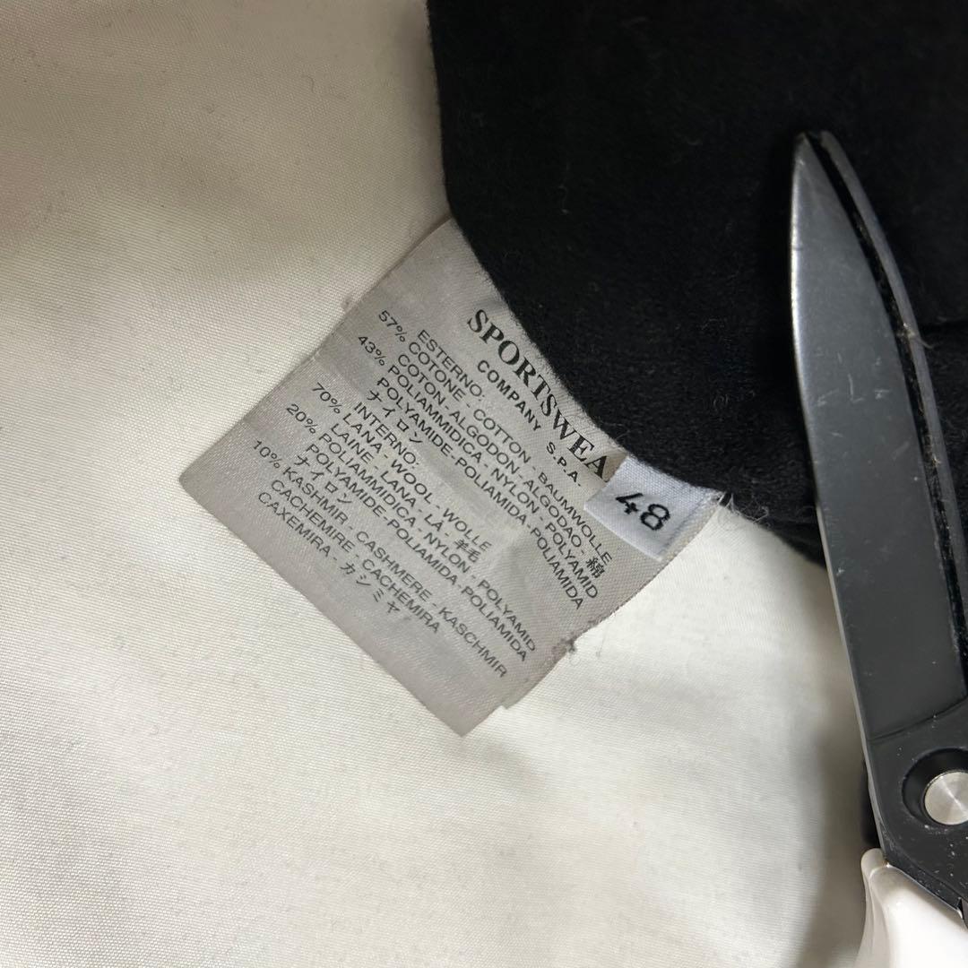 か*ち様 CP COMPANY ブラック　ブルゾンジャケット　テック　ノームコア