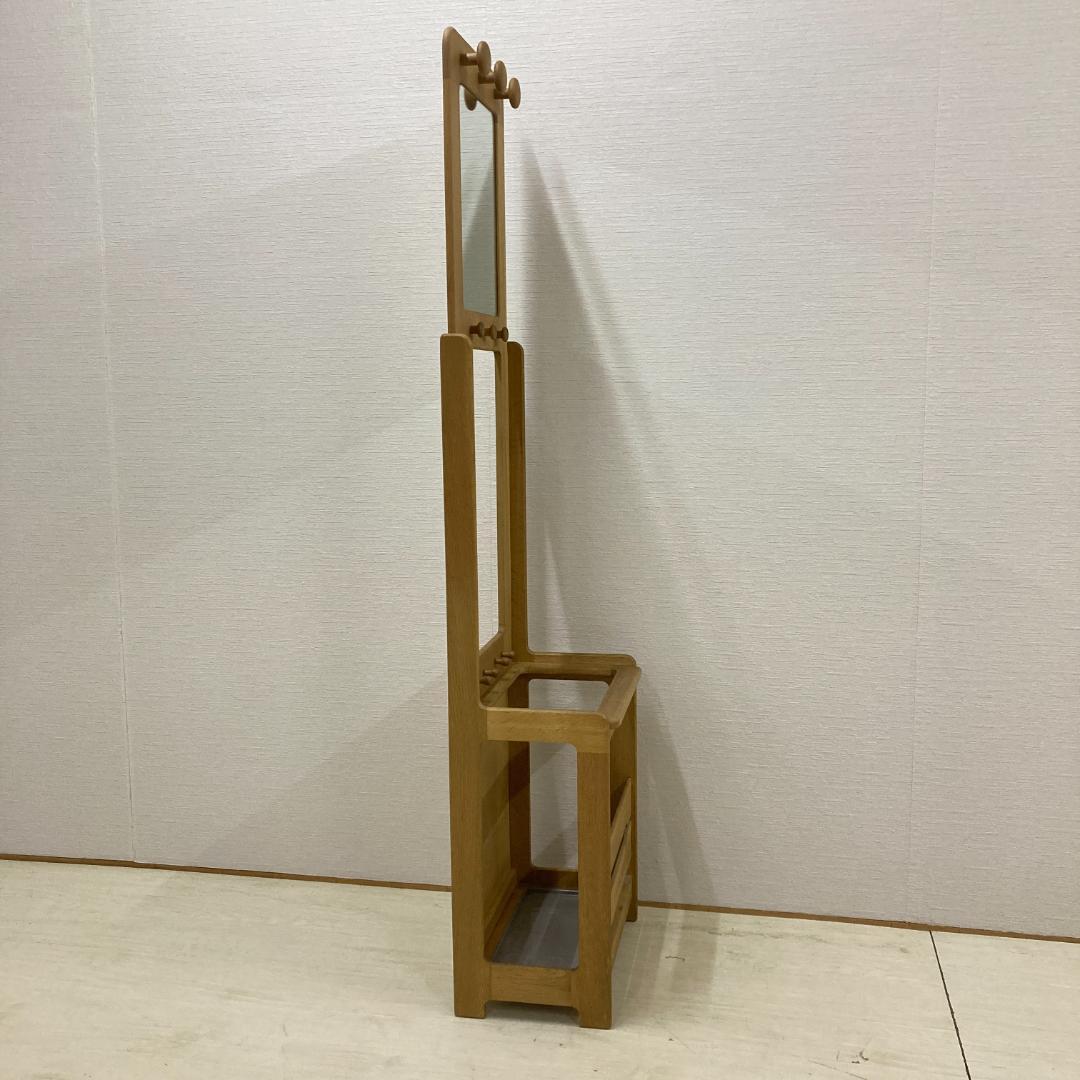 【オールドカリモク】ハンガーラック　傘立て