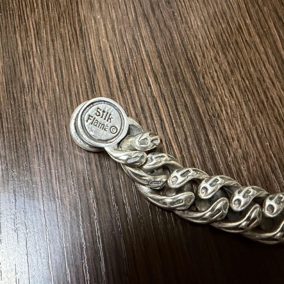 Silk Flame シルバーチェーンブレスレット