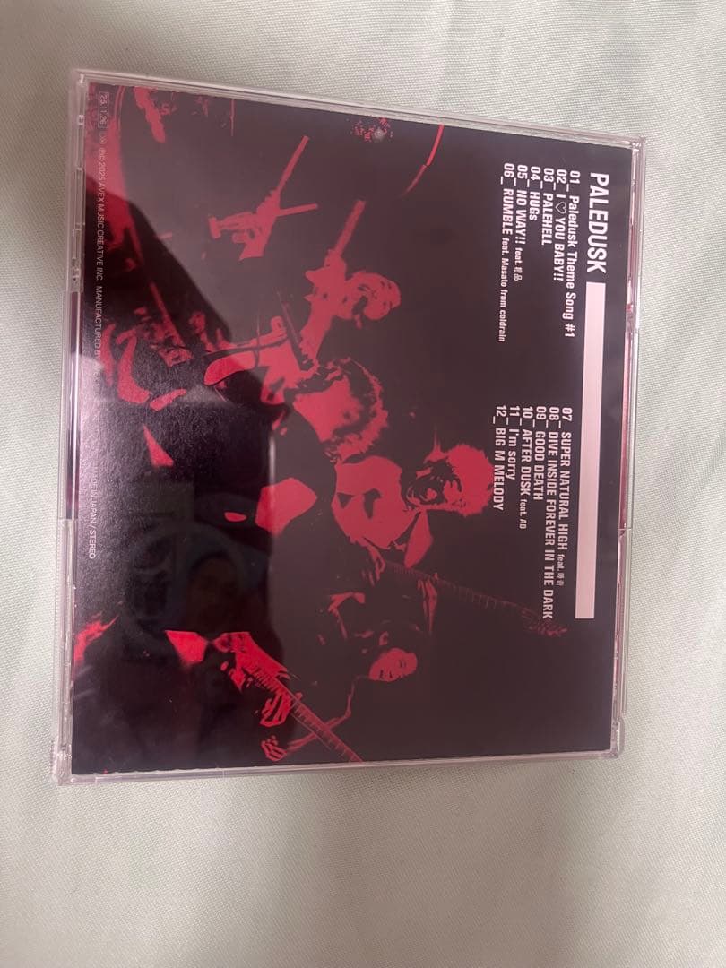 ペイルダスク直筆サイン　アルバム　ツアー先行予約シリアルコード付き　ステッカー