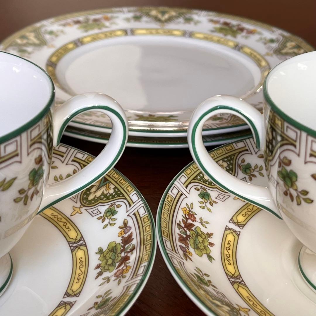 【レア美品】ウェッジウッド★タマリスク★トリオ　ペア