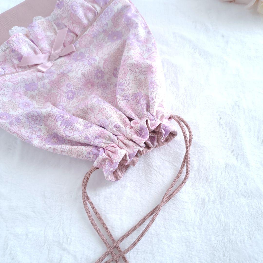 ナルみ ハンドメイド オーダー レッスンバッグ 上履き袋 給食袋