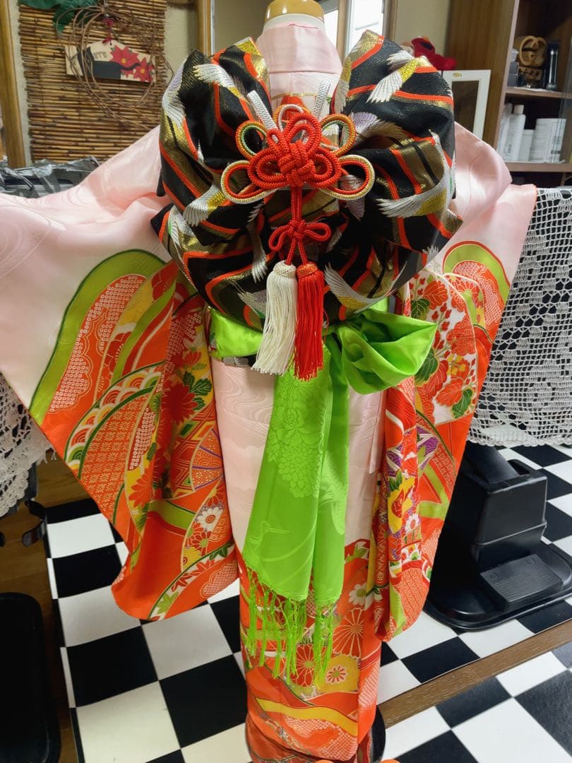 七五三7歳様古典柄フルセット