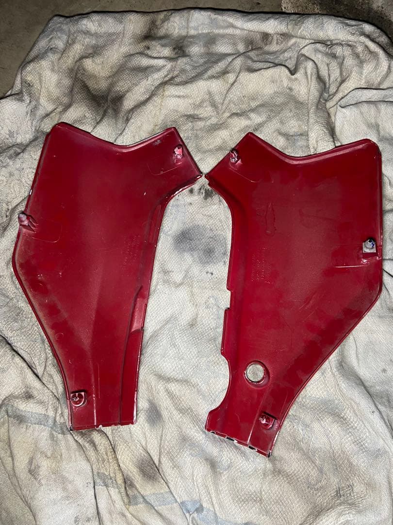 CBX400F 外装 赤ソリ タンク サイドカバー テールカウル CBX550F