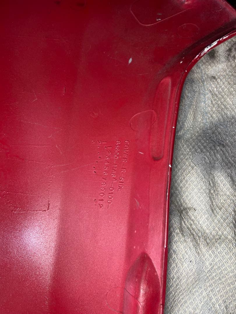 CBX400F 外装 赤ソリ タンク サイドカバー テールカウル CBX550F