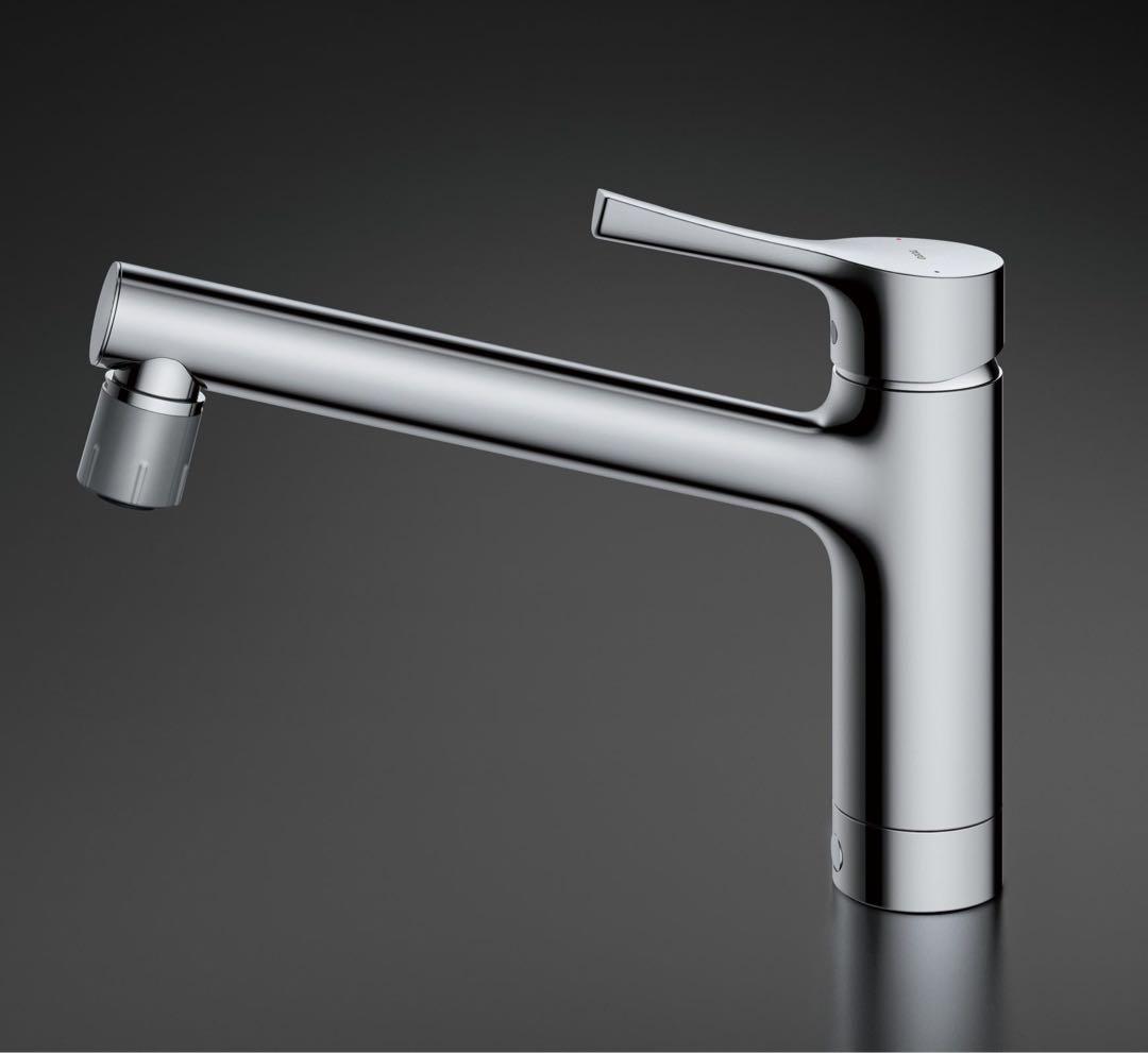 台付シングル混合水栓　TOTO TKS05303J