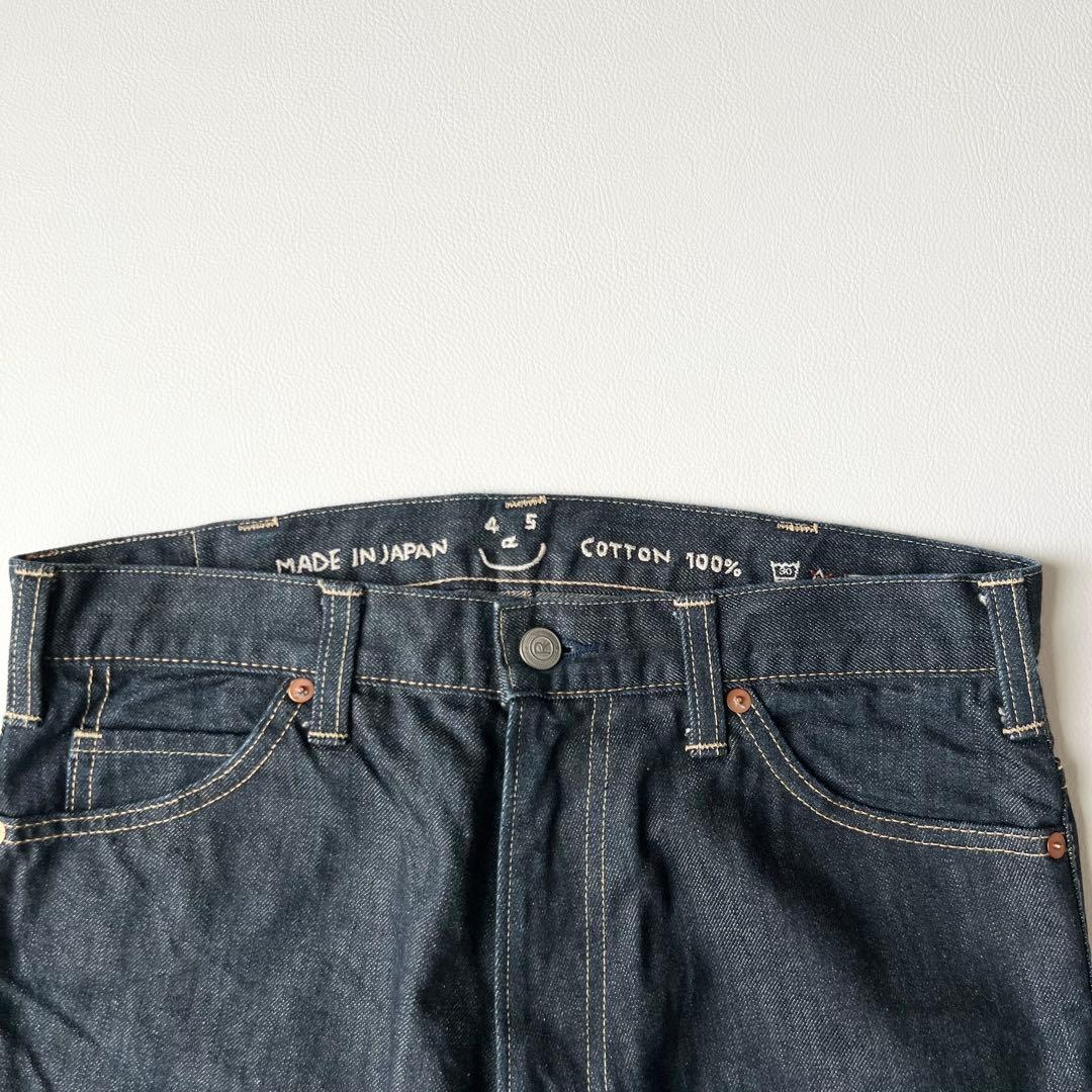 4946【美品】45R ライ麦デニムのクロスビー5（一張羅）ストレートデニム