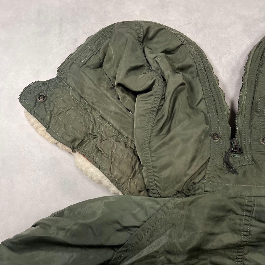 80s AVIREX N-2B usa カーキ フライトジャケット 1983