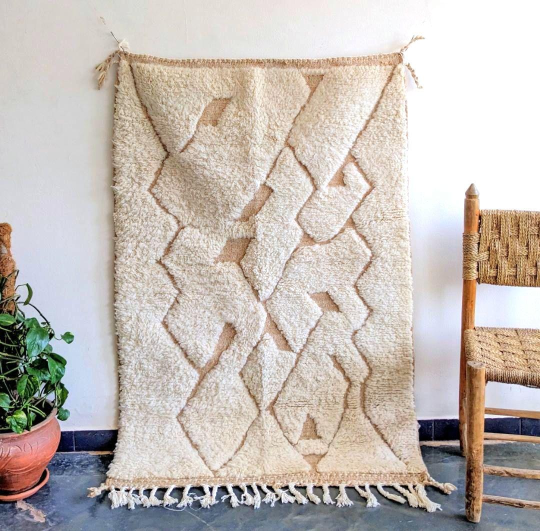 新品/未使用/一点物｜モダン ベニワレンラグ-No7 103×154