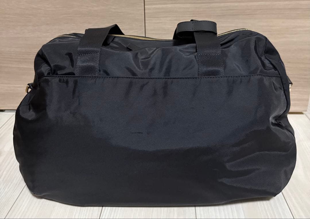 【美品】agnes b. アニエスベー 2way ボストンバッグ ナイロン 黒