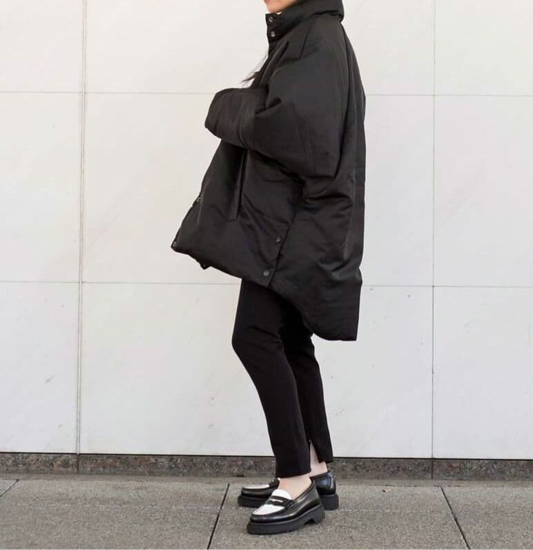 【新品】BERENICE　ブラックオーバーダウンジャケット