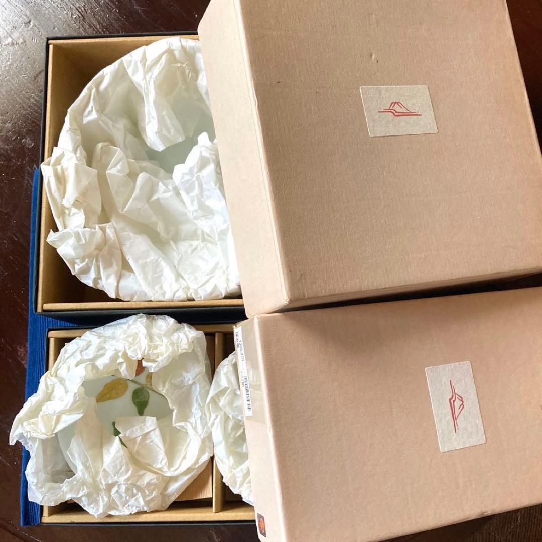 深川製　採草深鉢　小皿揃セット