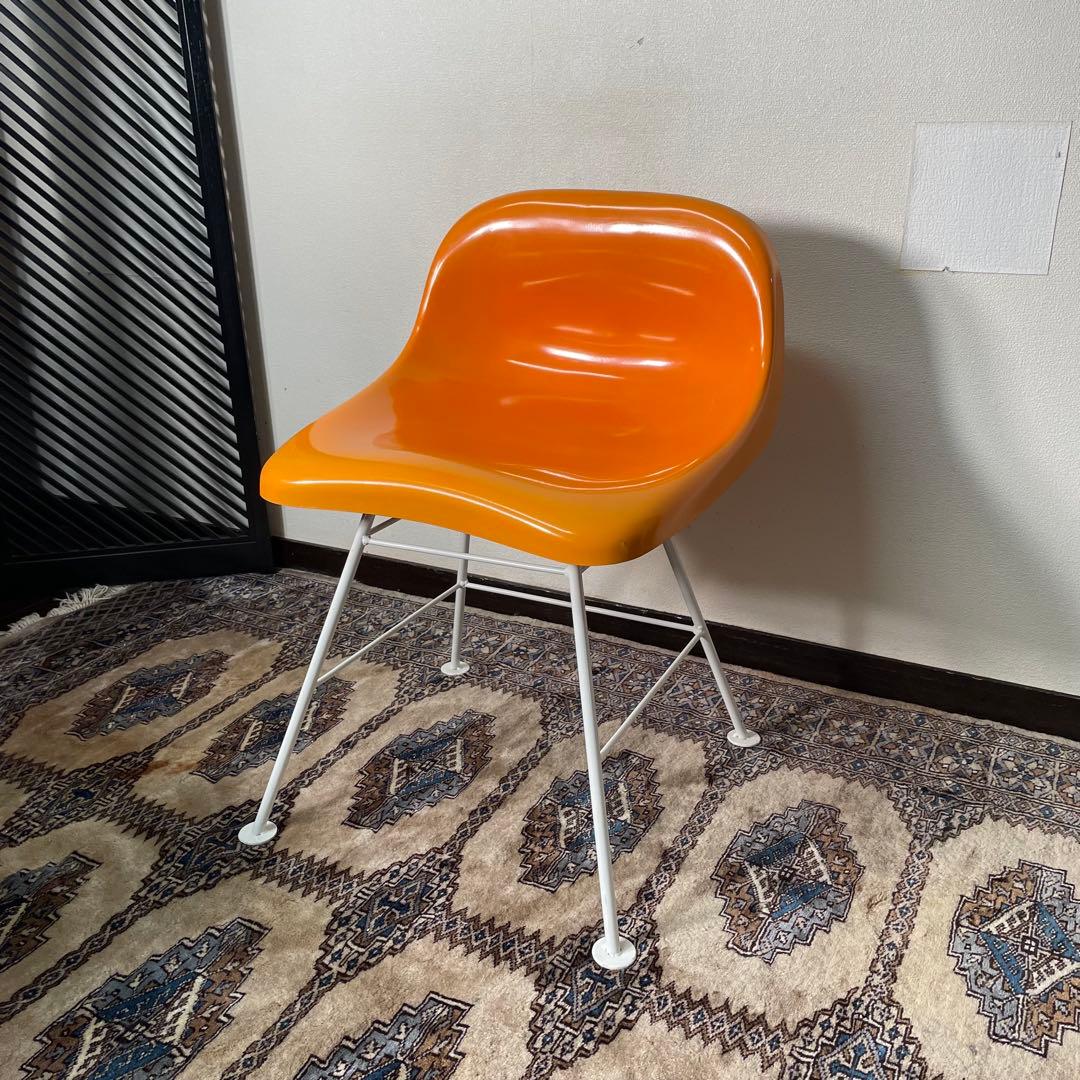 ヴィンテージ スタジアムチェア ファイバーグラス FRP ミッドセンチュリー