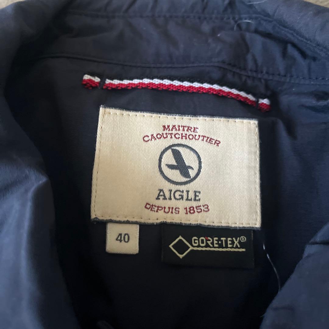 AIGLE エーグル GORE-TEX トレンチコートジャケット 断熱効果
