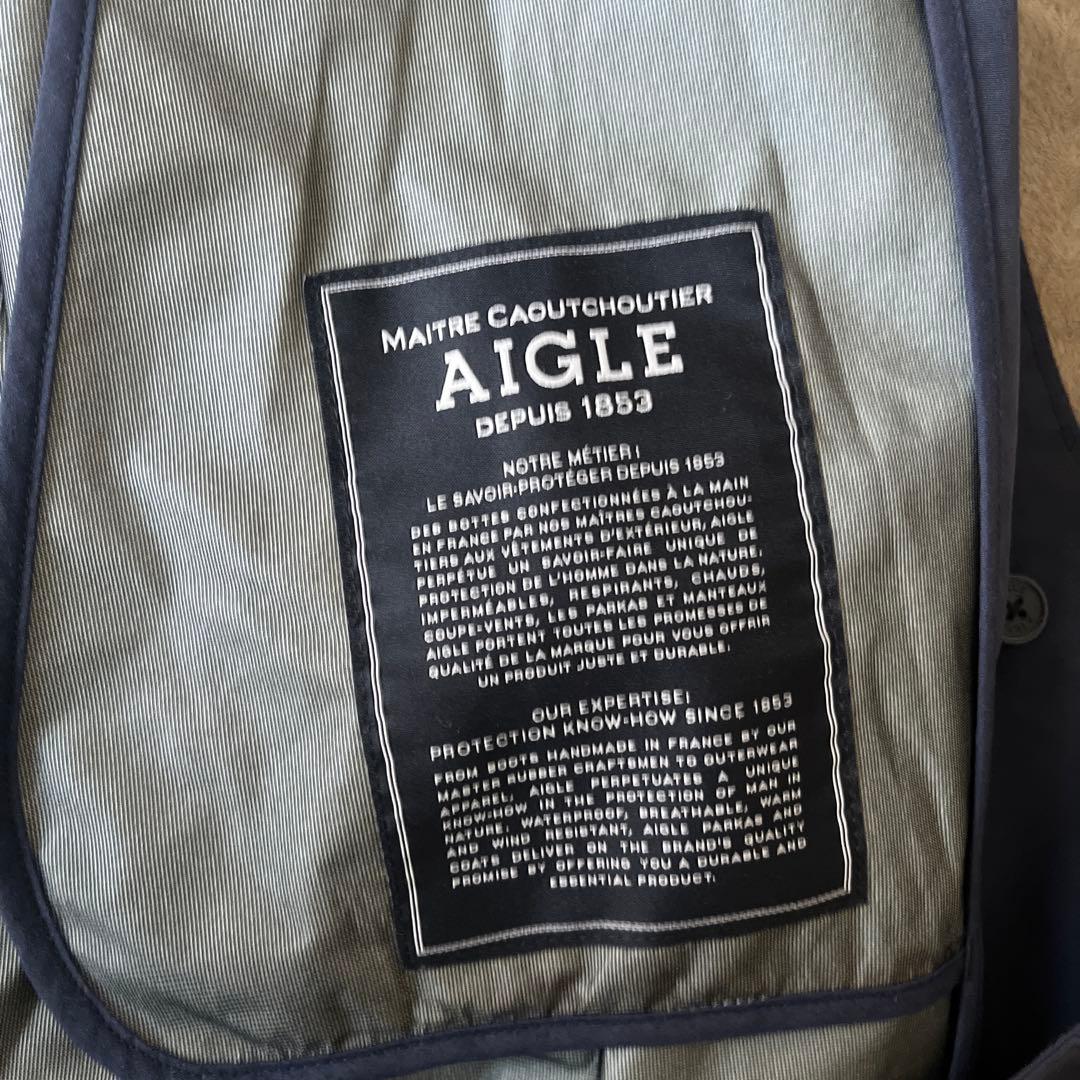 AIGLE エーグル GORE-TEX トレンチコートジャケット 断熱効果