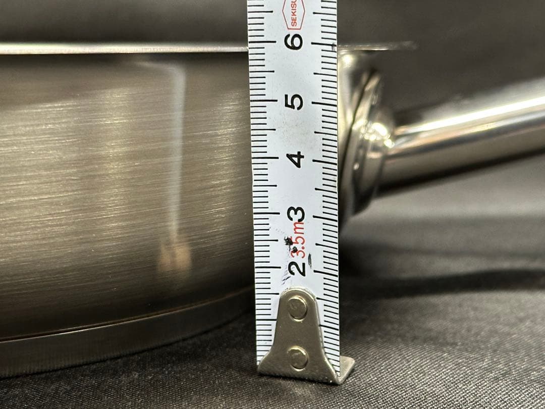 【USED美品】Fissler フィスラー 18-10 フライパン　24cm
