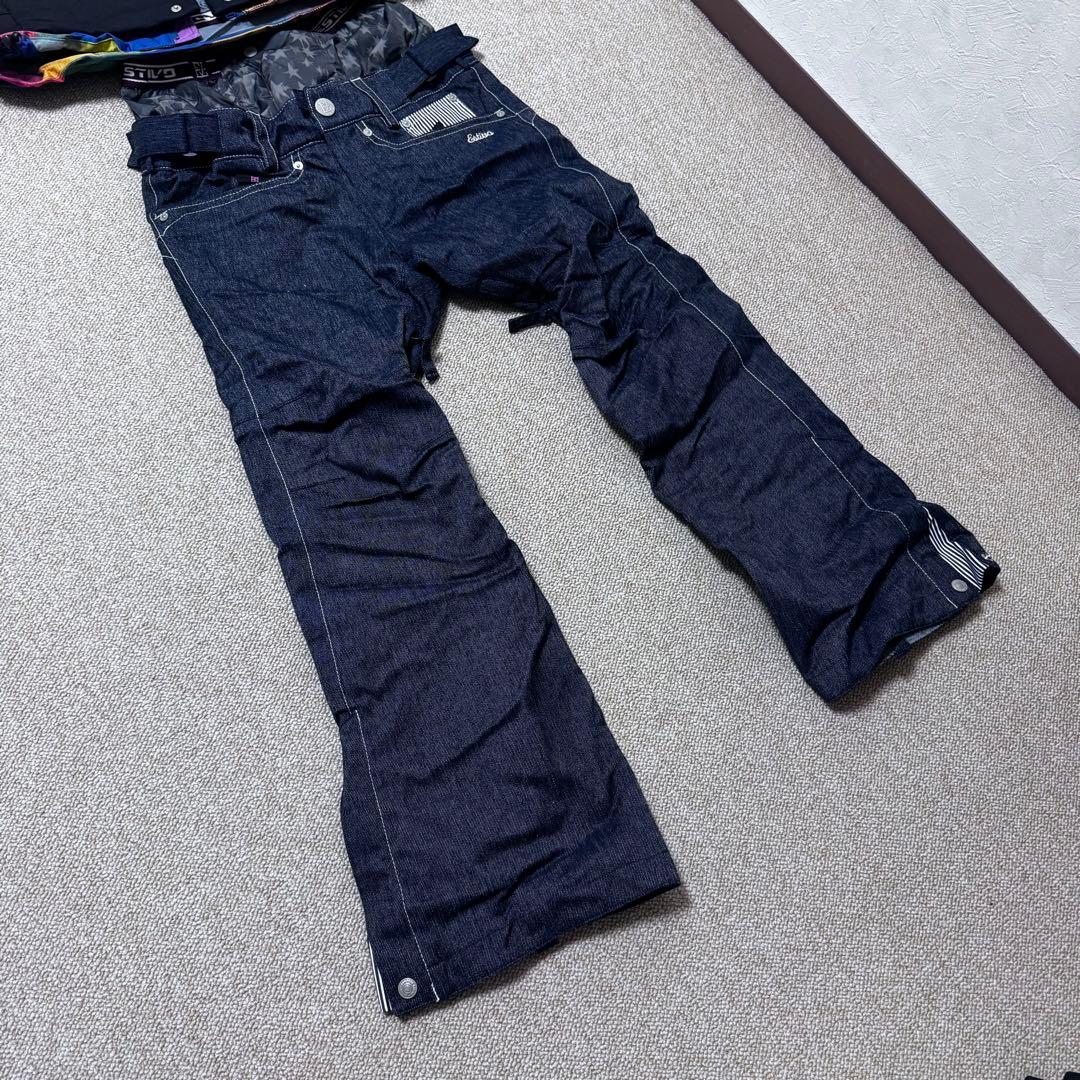 【超美品】エスティボ　スノーボードウェア上下セット 【Sサイズ】