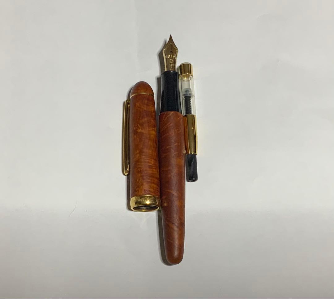 プラチナ万年筆　ブライヤー　ペン先14K F 最終値下げ　おまけあり