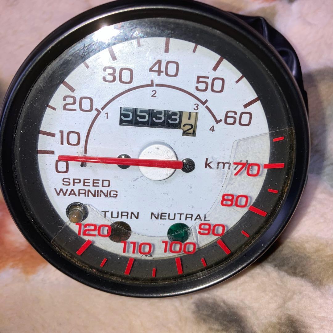 ホンダモンキーＲＴ50純正ホワイトパネルメーター希少レア