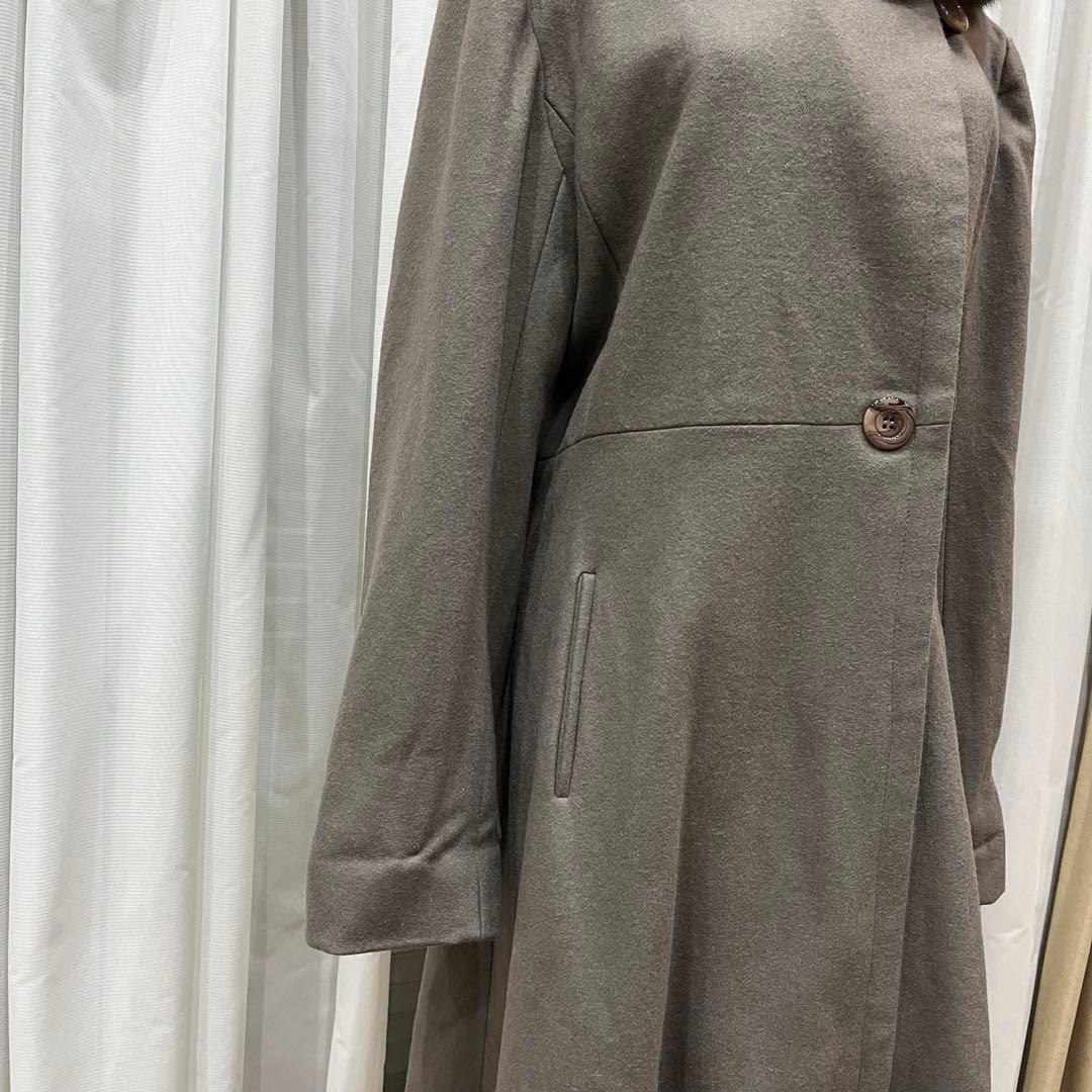 新品マックスマーラスタジオ　ロングウールコート　サイズ42