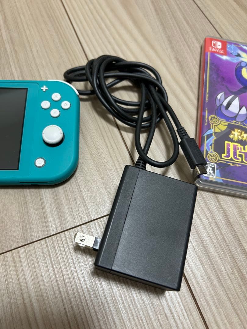 Nintendo Switch Lite ターコイズ + ポケモン バイオレット