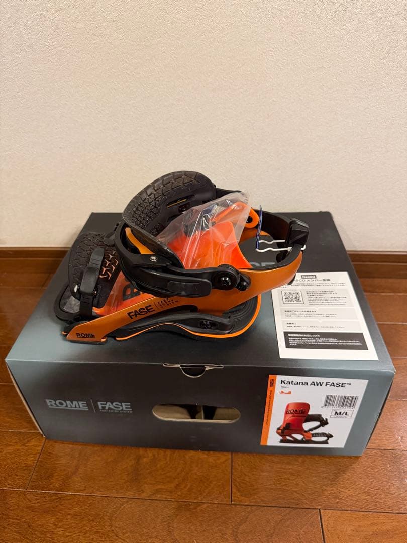 ROME KATANA AW FASE25〜26 M/L サイズ　オレンジ