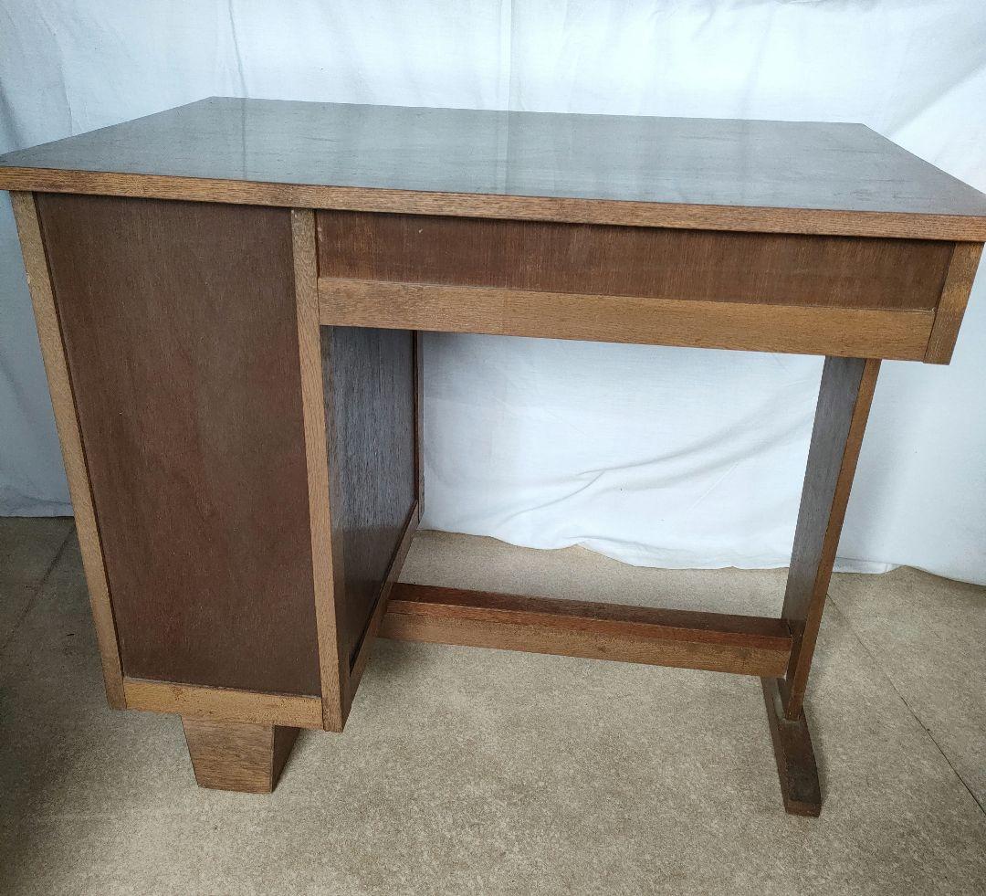 2月末迄再値下げ☆たのメル便含☆レトロ　ビンテージ　学習机　事務机　木製