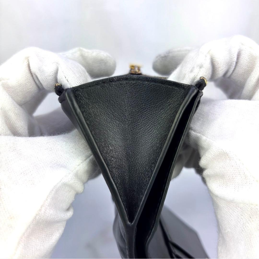 ⭐️極美品⭐️ BOTTEGA VENETA　コンパクト財布　2つ折り　カセット