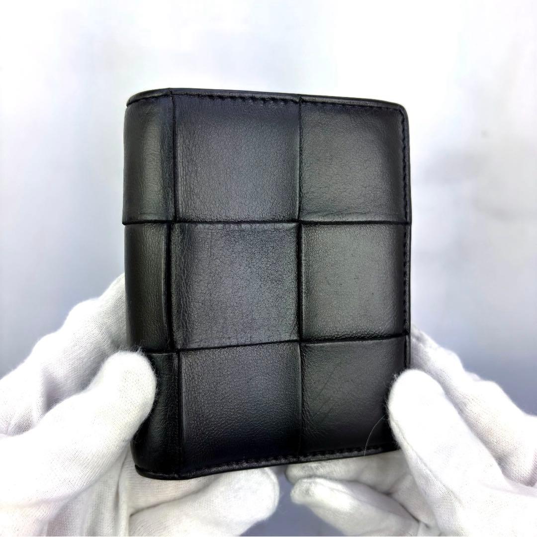 ⭐️極美品⭐️ BOTTEGA VENETA　コンパクト財布　2つ折り　カセット